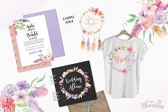 Dreamcatcher Creator Package HUGE Watercolor Floral Boho Set Product Image 7