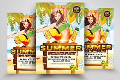 10 Summer Beach Cocktail Party Flyers Bundle Product Image 8