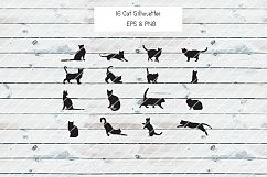 16 Cat Silhouettes Product Image 1