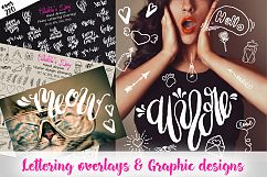 Love Lettering &amp; Graphic overlays  Product Image 1
