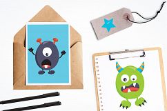 Little Monsters graphics and illustrations Product Image 4