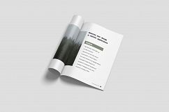 US Letter Brochure Mockup Product Image 12