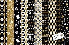 20 Winter seamless patterns Product Image 7