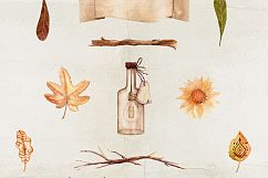 Watercolor Autumn Hedgehogs Product Image 7