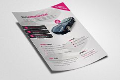 Rent A Car Business Flyer Template Product Image 3