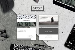 STEVE | BUSINESS CARD TEMPLATES Product Image 1