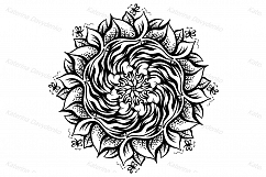 A collection of round hand-drawn patterns Product Image 10