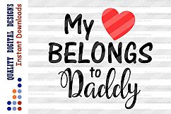 Daddy svg files Heart Svg Birthday father Dad svg Grandpa Product Image 2