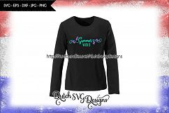 2 Text cutting files Summer Vibes, in Jpg Png SVG EPS DXF for Cricut &amp; Silhouette, summer svg, summer vibes svg, summer love svg, cricut svg Product Image 4
