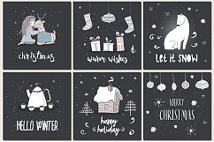Merry Christmas clipart Product Image 2
