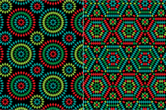 Granny Square Patterns on Black Product Image 3