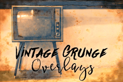 Grunge Textures - Vintage Grunge Transparent Textures Product Image 1