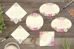 Floral Design Pack (watercolor &amp; pastel) Product Image 21