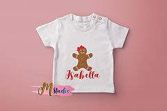 Gingerman svg, gingerbread, for Silhouette Cameo or Cricut. Product Image 2