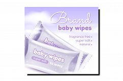 Baby Wipes Blank Bags Promotional Poster Vector Product Image 1