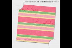 12 Daisy Flower Digital Papers, Heart, Polka Dot Pattern Product Image 2