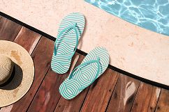 Beach Slippers Mockup Product Image 8