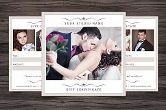 Photography Gift Certificate Template Product Image 1