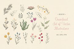 Floral Pattern Brushes For Illusnrator Product Image 5