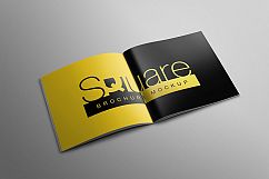 Square Brochure Mockup Product Image 1