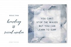 Watercolor Backgrounds and Swashes Product Image 6