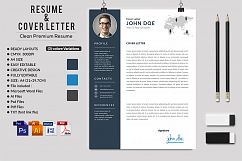 12 Clean Rsume Invoice and Letterhead Bundle Product Image 9