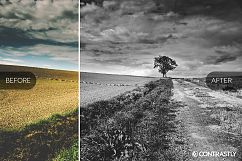 Black &amp; White Photoshop Actions Product Image 4