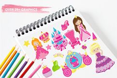 Fairytale Princess  graphics and illustrations Product Image 3