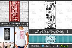 If I Had My Life To Do Over Again SVG - Valentines - 1513 Product Image 1