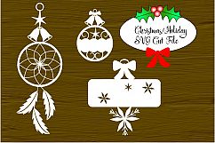 Christmas/Holiday Bundle SVG Cut File Product Image 1
