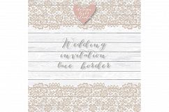 Lace border rustic clipart Product Image 2