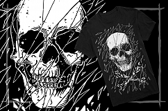 T-Shirt Designs Skull Product Image 6