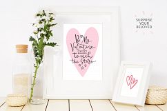Be My Valentine, 6 letterings Product Image 4