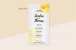 Floral Wedding Invitation Set Product Image 5