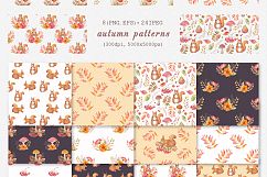 Autumn watercolor collection Product Image 5