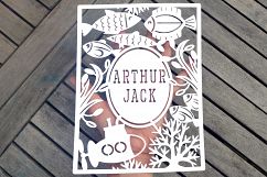 Fish Paper Cut SVG File Product Image 4