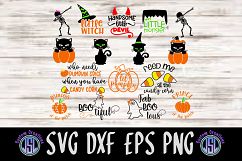 Halloween Kid Bundle Set of 16 | SVG DXF EPS PNG Cut File Product Image 1