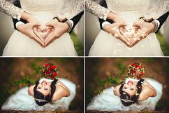 16 Bokeh Hearts Overlays Product Image 2