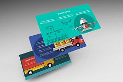 Logistics PowerPoint Infographic Set Product Image 4