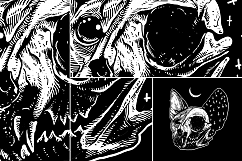 5 Cat Head Art Product Image 11