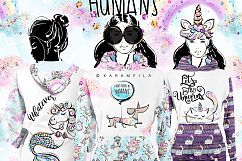 Unicorn Pets Clipart Product Image 4