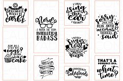 Funny Quotes SVG Cut File Bundle Product Image 3
