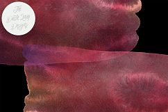 Watercolor Splotches &amp; Smear Clipart in Pink, Purple, Orange Product Image 3
