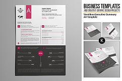 Varutikon Executive Summary A4 Template Product Image 1