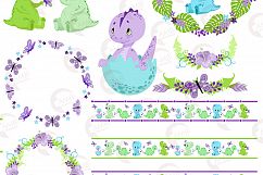 Baby Dinosaurs clipart, graphics, illustrations AMB-2418 Product Image 7