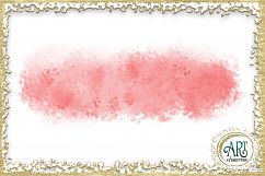 Brush Strokes in Blush Pink - Pink Glitter - Digital Clipart 24 of beautiful PNG files Product Image 13