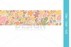 Give Thanks Digital Fall Banner, Autumn Party Invitation Product Image 2