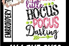 It's Just A Little Hocus Pocus Darling - Halloween Embroi Product Image 2