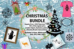 Christmas Bundle / Christmas SVG bundle / christmas vectors Product Image 1