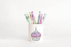 Coffee mug mock up white back to school mockup cup mockup Product Image 4